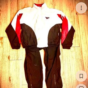 VINTAGE 80s reebok track suit
